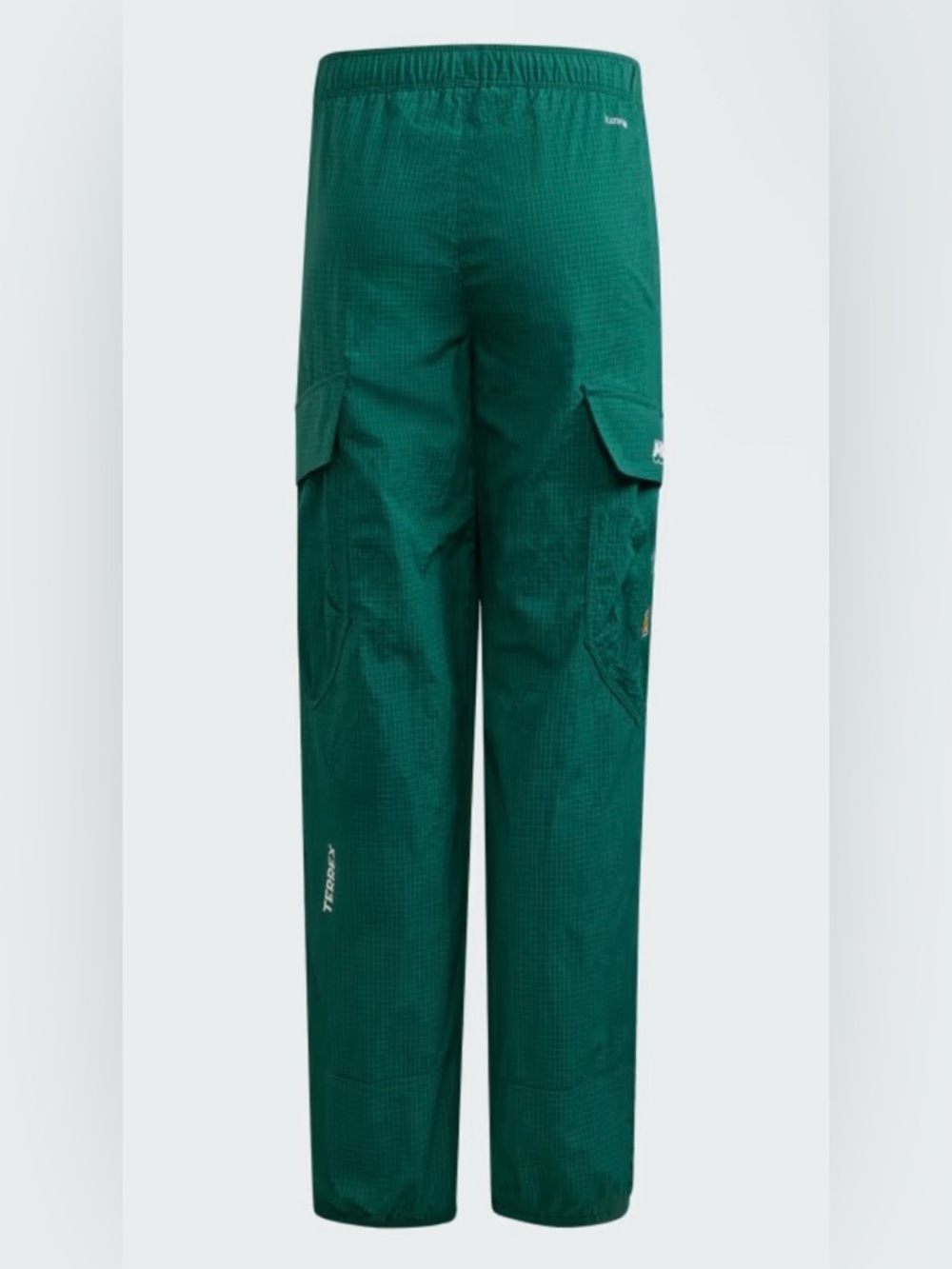 NWT! ADIDAS MINECRAFT TERREX CLIMA365 CARGO PANTS KIDS, sz S - Picture 5 of 8